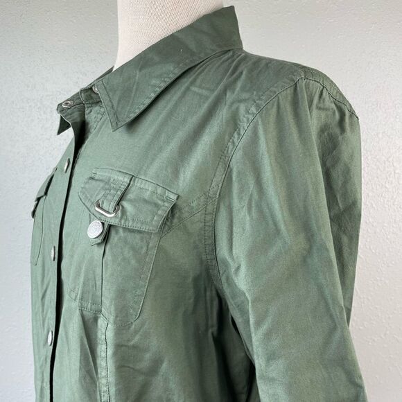 Christopher & Banks Button Down Shirt Size M EUC - Picture 5 of 8